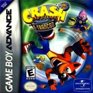 Nintendo games for Gameboy Advance SP - Crash Bandicoot N-Tranced & Huge Advent